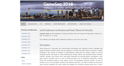 Desktop Screenshot of gamesec-conf.org